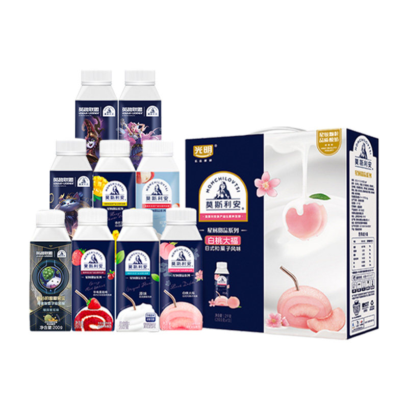 光明莫斯利安风味酸奶200g*10盒