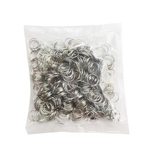 304不锈钢圈串八角珠珠帘水晶灯配件 diy散珠串珠材料金色圈包邮