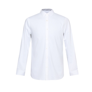 【环保面料】迪柯尼高端商务男装新品秋季款易打理白色正装衬衫