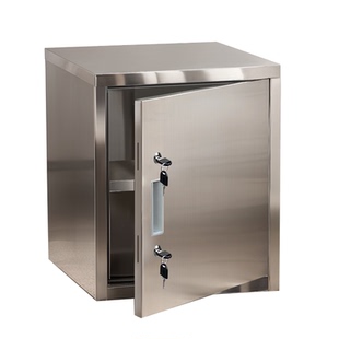 双锁双人管理钢制文件储物柜食品添加剂专用柜304不锈钢学校酒店