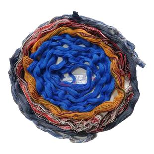 花色粗纱全棉工业用擦机布抹布纯棉回丝布废碎纱头棉丝花色棉纱