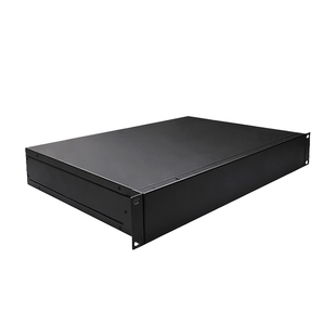 1.5u钣金机箱工控机箱卧式机箱定制加工19英寸服务器加厚1u机箱