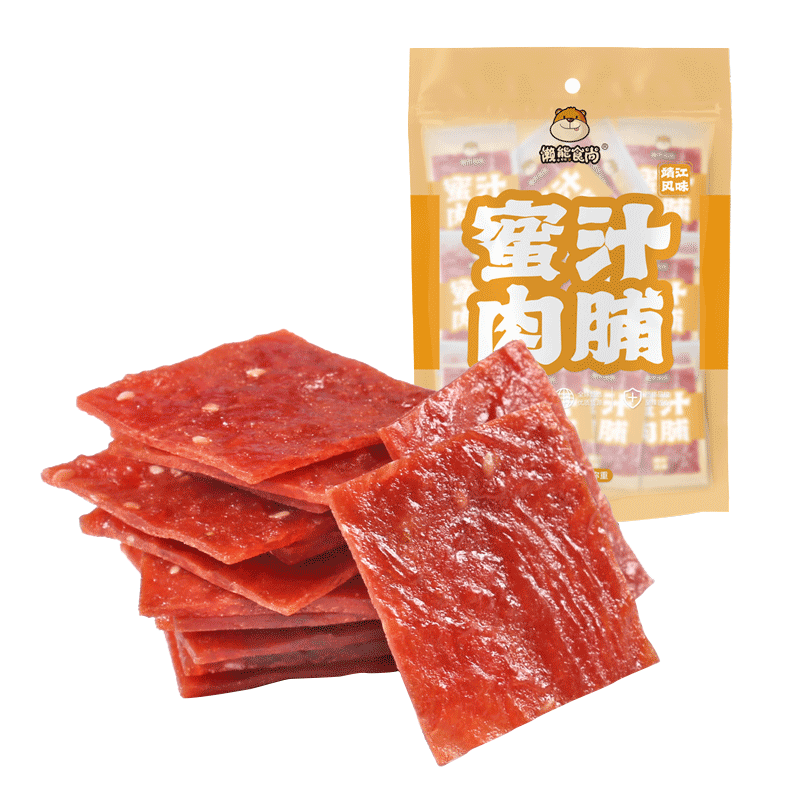 懒熊食尚肉脯干单独小包装