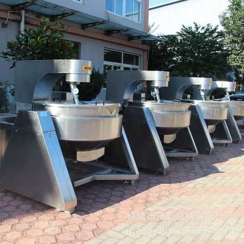 商用大型炒菜机 学校食堂用全自动电炒锅 茂新多功能行星搅拌炒锅