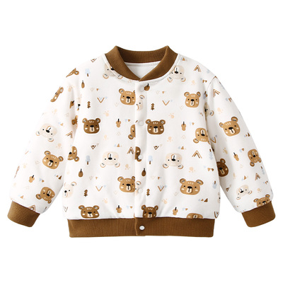 男童外套宝宝秋冬上衣儿童校服