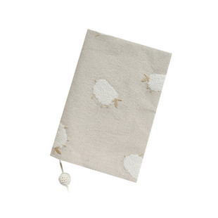 真我 童话森林 刺绣温暖手工拼布书衣 手账本A5A6手帐封套笔记本