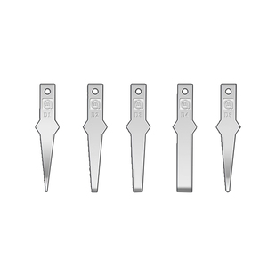 阿毛易修除胶刀片D系列手磨刀片手机维修 撬IC 主板刮边胶CPU分层