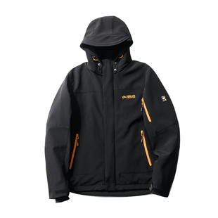 精工神品~2件套三合一！高端户外加绒加厚保暖御寒软壳棉服男外套