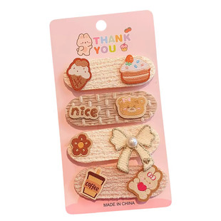 儿童魔术贴发帖碎发贴小女孩粘头发的刘海贴碎发神器女童发卡头饰