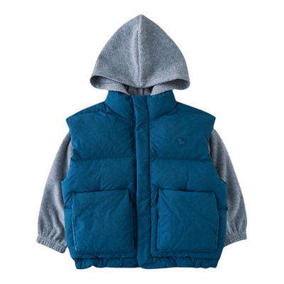 BLUEDOG拉链卫衣棉马甲套装