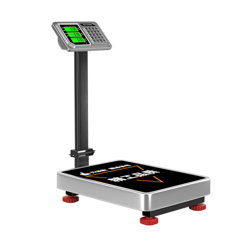 高精度電子秤商用小型臺秤300公斤精準(zhǔn)稱重工業(yè)用150kg100磅秤稱