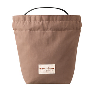 饭盒手提袋上班族通勤带饭的提包新款时尚便携防水包包保温便当包