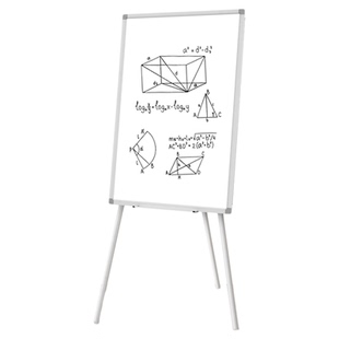 齐富画板小白板带支架可折叠升降磁性写字板便携立式移动三脚支撑撕拉式夹纸挂纸板儿童家用画板绘画学习涂鸦