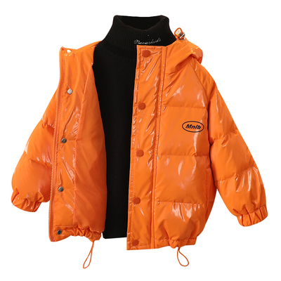 洋气儿童羽绒服90绒时髦保暖帅气