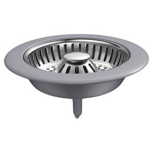 厨房老式浅水槽过滤网不锈钢弹跳芯过滤器洗菜盆碗池漏水塞封口盖