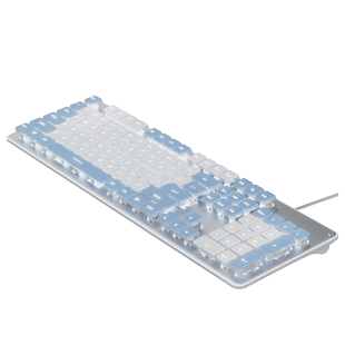 梦族L1静音键盘有线台式电脑笔记本女生无线办公机械打字鼠标套装