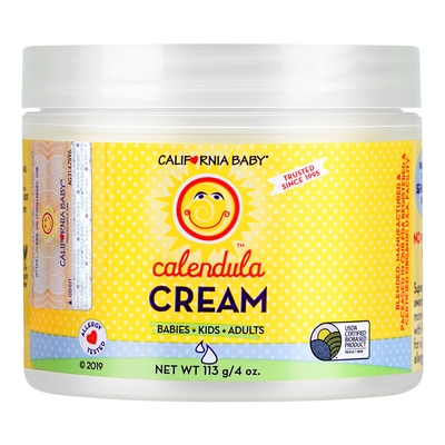 美国加州宝宝金盏花婴儿面霜113g