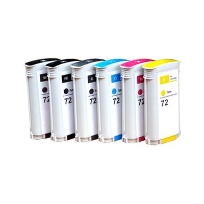 墨盒色给丽惠普hp72绘图仪775770