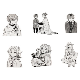 葬送的芙莉莲贴纸辛美尔菲伦休塔尔克黑白日漫周边手机壳diy贴画