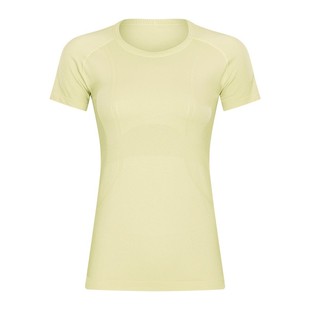 瑜伽服运动上衣女新款速干长袖健身服短袖普拉提训练跑步T恤套装