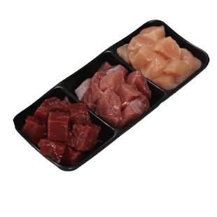 niaota猫咪生骨肉新鲜鸵鸟肉牛肉鸡胸肉鸭肉火鸡兔肉猫饭100g猫粮