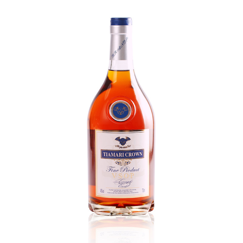 新品特价蒂亚玛莉白兰地vsop礼盒装700ml40度原酒进口xo正品洋酒