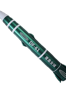 新款东风洲际导弹模型气球儿童网红户外露营宣传拍照手持道具批发
