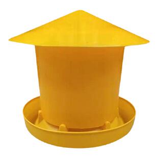 10只装  包邮加厚饲料桶鸡鸭鹅料槽喂食器 养殖设备鸡食桶