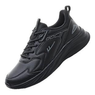 回力运动鞋男款2026新款春季厚底增高男士黑色鞋子轻便减震跑布鞋