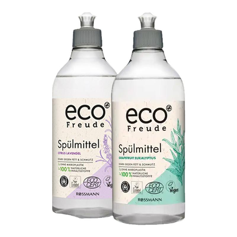 ECO FREUDE德国有机西柚桉树清新洗洁精家用洗涤剂洗碗液500ml