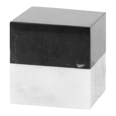 大理石方块雕塑底座几何体摆件客厅书柜展示台六面体摆台拍摄道具