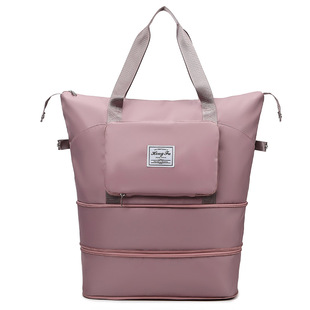 可折叠旅行包女大容量男手提行李袋短途拉杆包出差便携超大待产包