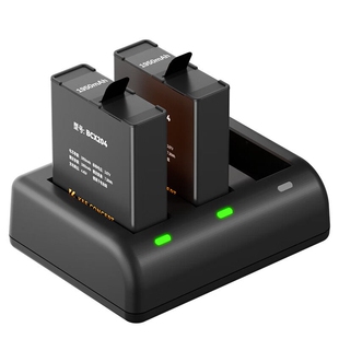 卓尔适用DJI大疆Action4电池耐低温长续航Action6/5pro/3/Osmo360运动相机配件原装快充电仓盒备用官方正品