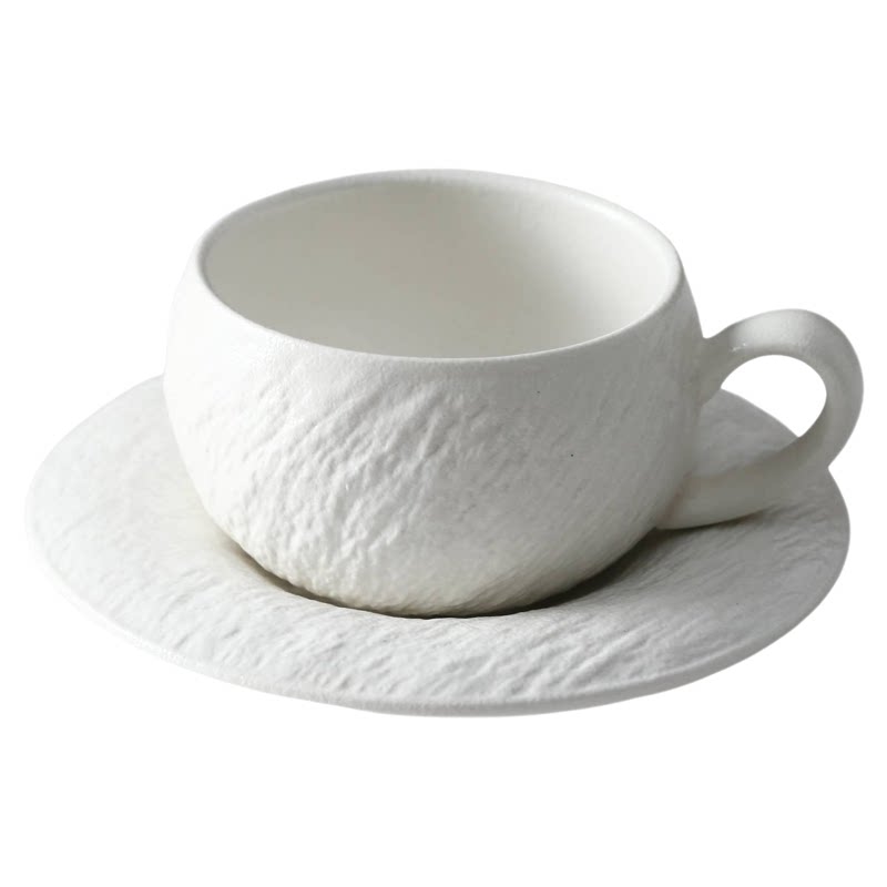 创意咖啡杯碟套装陶瓷杯马克杯子咖啡杯