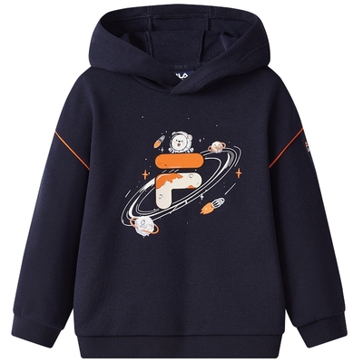 FILA斐乐抗菌驱螨连帽卫衣