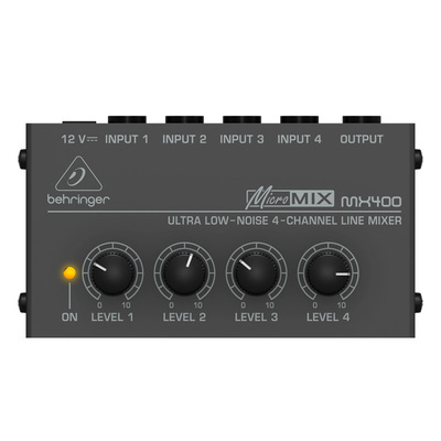 百灵达mx400专业4通道接口混音器