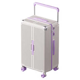 2025新款宽拉杆行李箱女24寸密码旅行箱三七开大容量26寸拉杆箱子