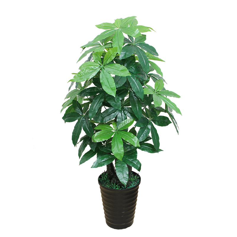 仿真植物盆栽发财树客厅假花造景室内塑料花摆件仿生绿植假树盆景