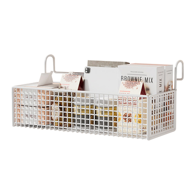 宿舍床边挂篮床头置物架免打孔上下铺零食架寝室收纳篮神器壁挂