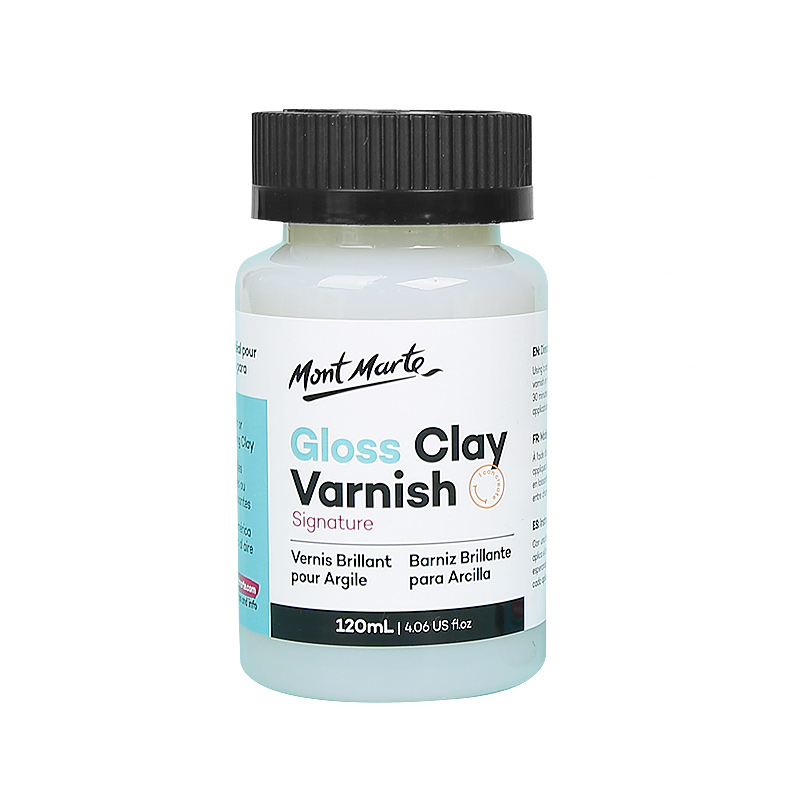 蒙玛特粘土上光油陶泥亮光剂上光剂水性亮光油泥塑保护漆防水封层
