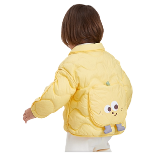 品牌婴儿童反季清仓羽绒服男童宝宝秋冬季女童短款轻薄外套潮洋气