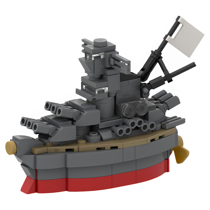 MOC-194177太和号战船积木模型