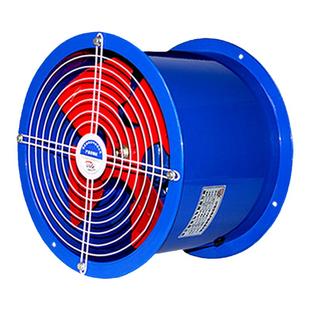 SF管道式轴流风机4-2/8-4圆筒通风工业排风扇220/380V大功率换气