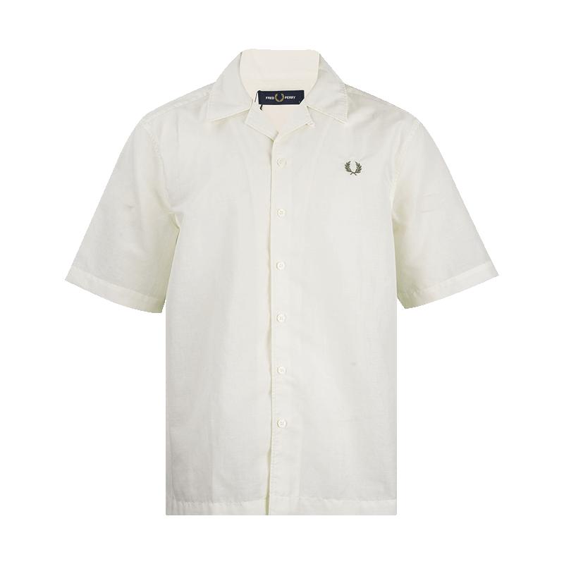 FREDPERRY刺绣短袖衬衫男士