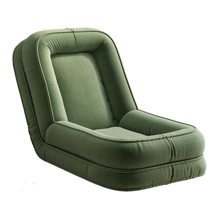 人类狗窝榻榻米可躺可睡躺椅卧室单人可折叠沙发床窝窝椅懒人沙发