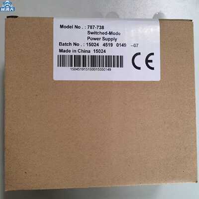 议价万可WAGO开关稳压电源787-738 3相 输入电压24VDC 适用
