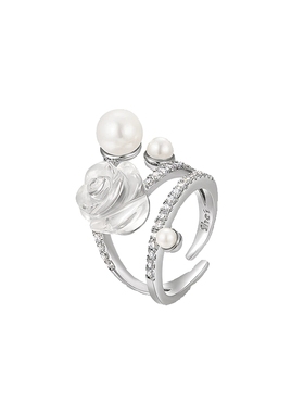 she’s浪漫琉璃开口戒指