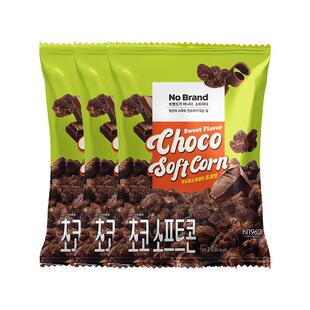 No Brand诺倍得巧克力味玉米卷爆米花韩国进口网红零食120g*3