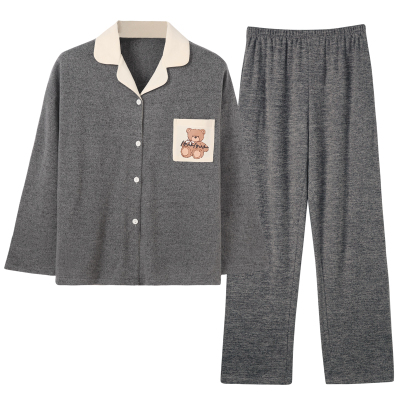 女磨毛睡衣女冬季加厚可外穿