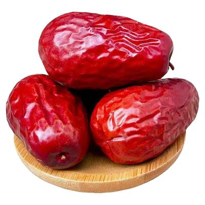 6星特级和田大枣新疆特产干货大红枣特等枣王骏枣吊干新货新枣